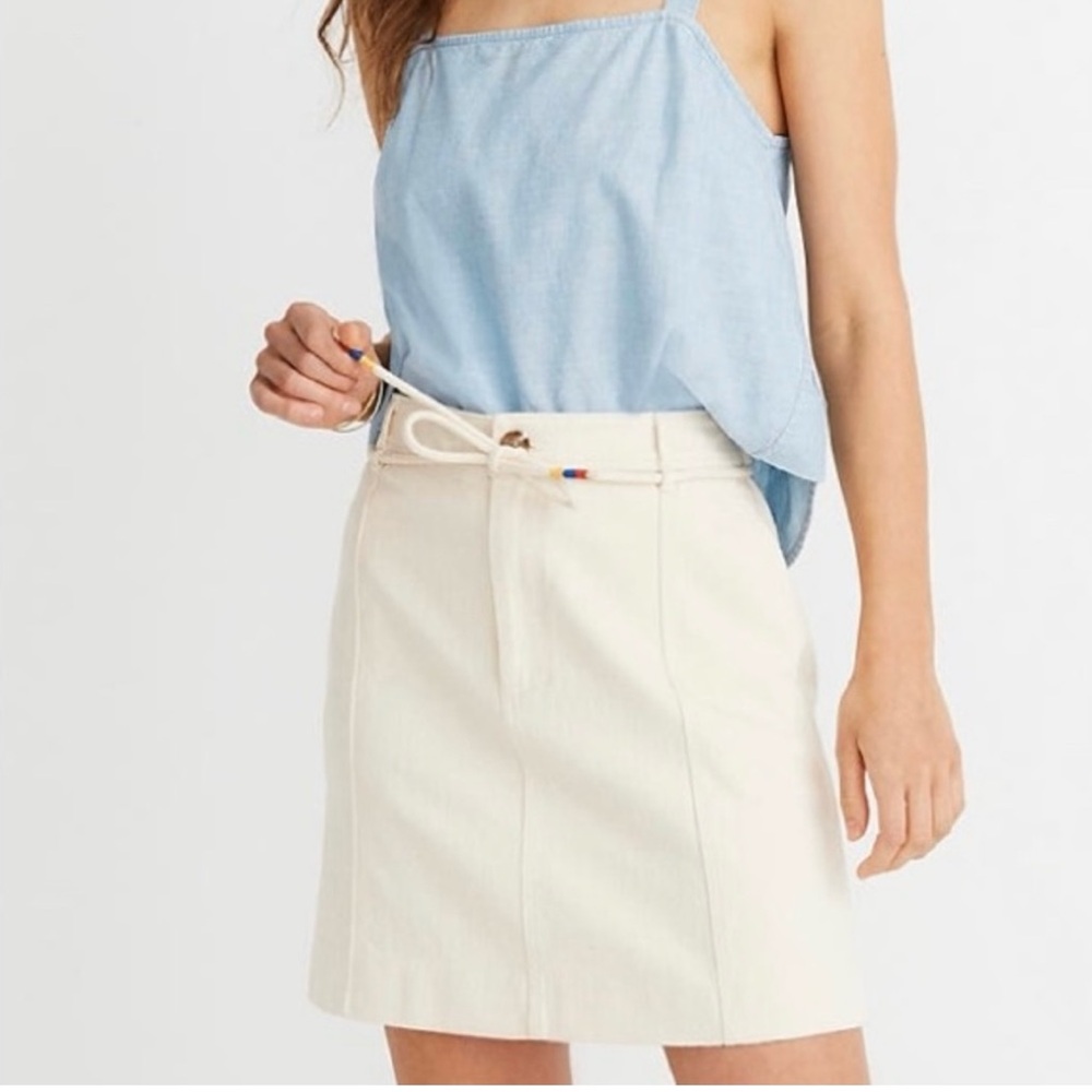 Madewell Capitol A-line Mini Skirt in excellent like new conditionSmoke/pet free